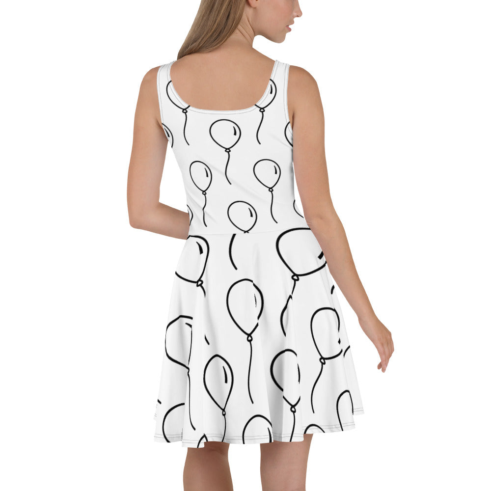 Hope Skater Dress (Balloon Print)