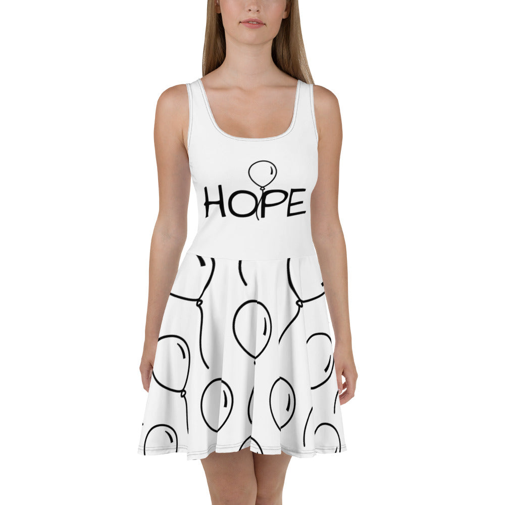 Hope Skater Dress (Balloon Print)