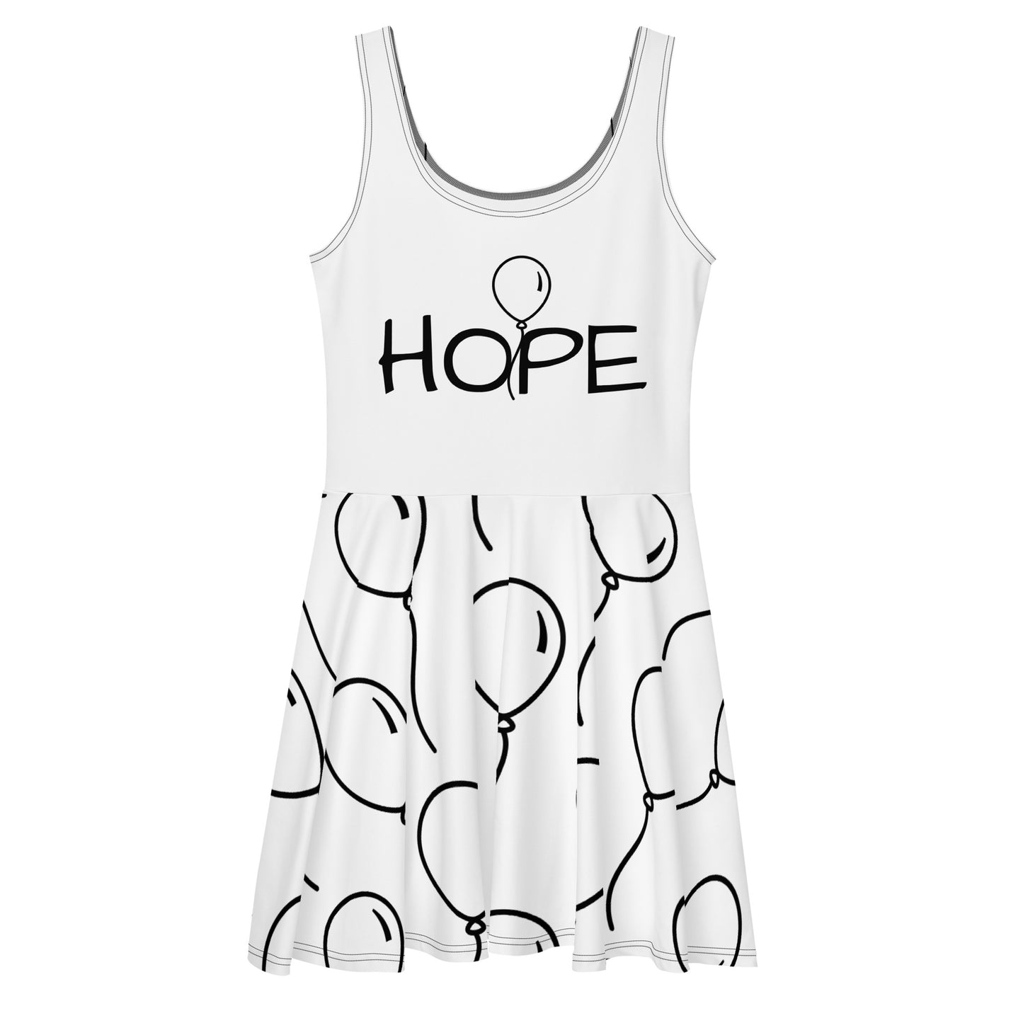 Hope Skater Dress (Balloon Print)