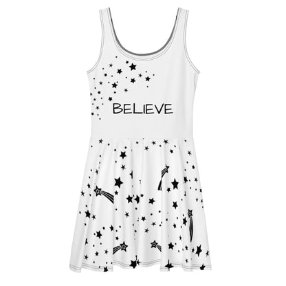 BELIEVE Skater Dress