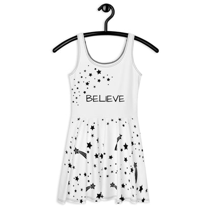 BELIEVE Skater Dress