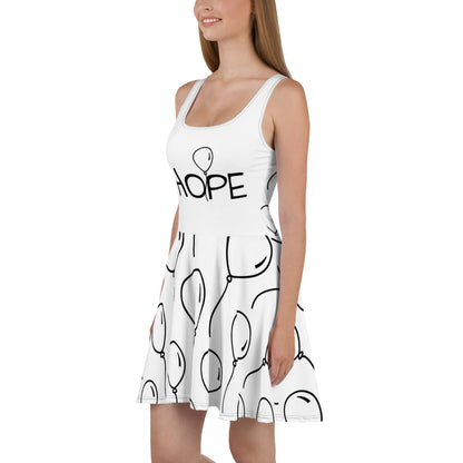 Hope Skater Dress (Balloon Print)