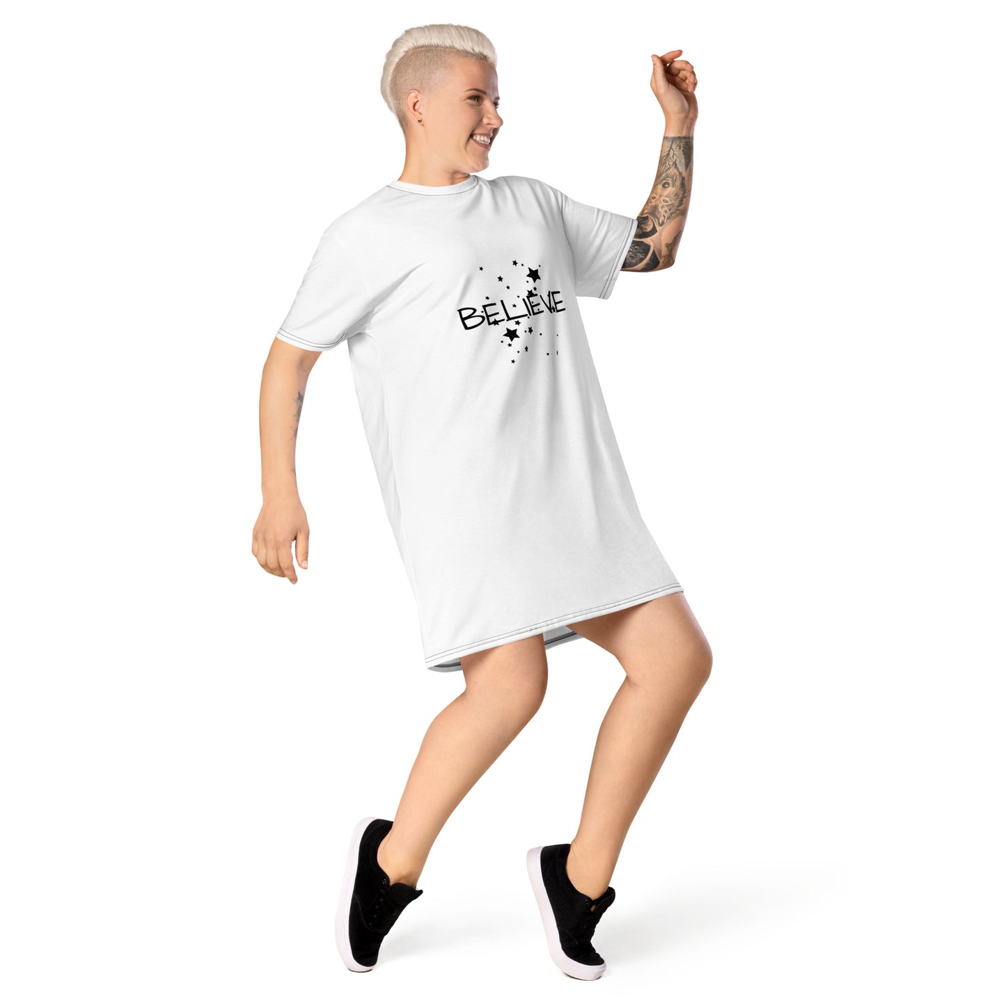 This is your sign Believe T-shirt dress