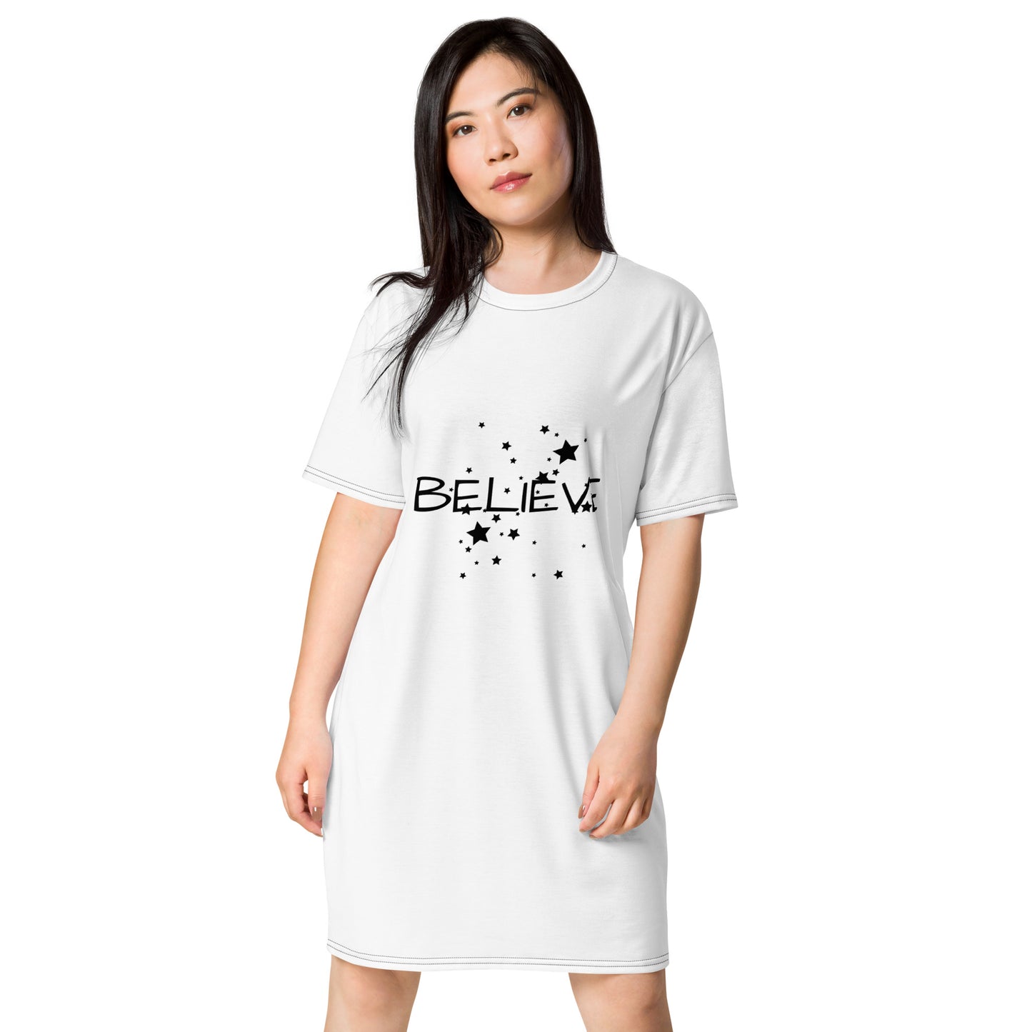 This is your sign Believe T-shirt dress