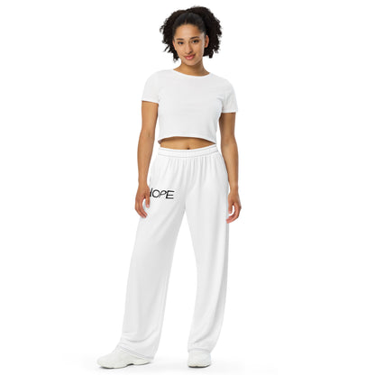 Hope unisex wide-leg pants