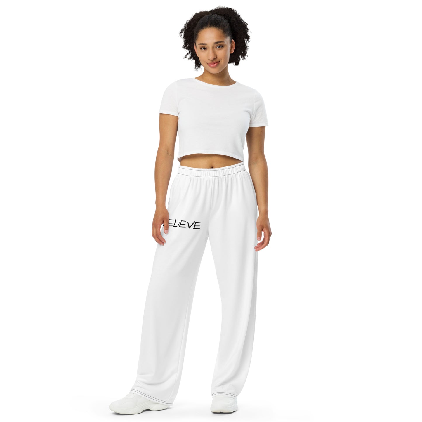 BELIEVE unisex wide-leg pants