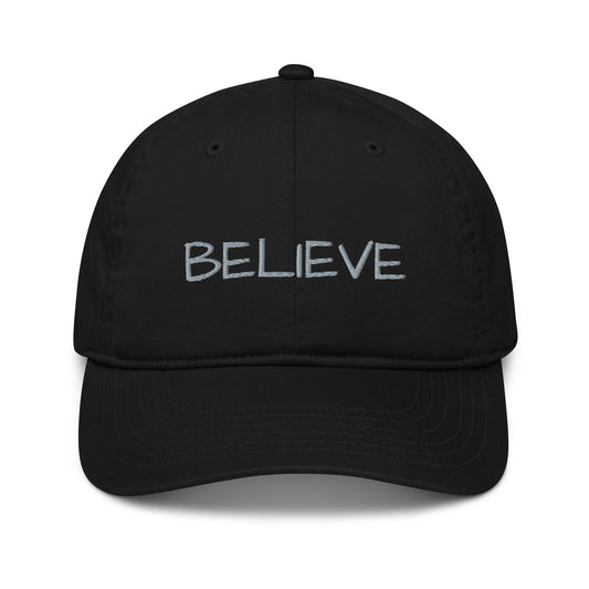 Organic Believe Hat (Grey Font)