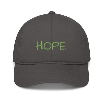 Organic Hope Hat (Green Font)