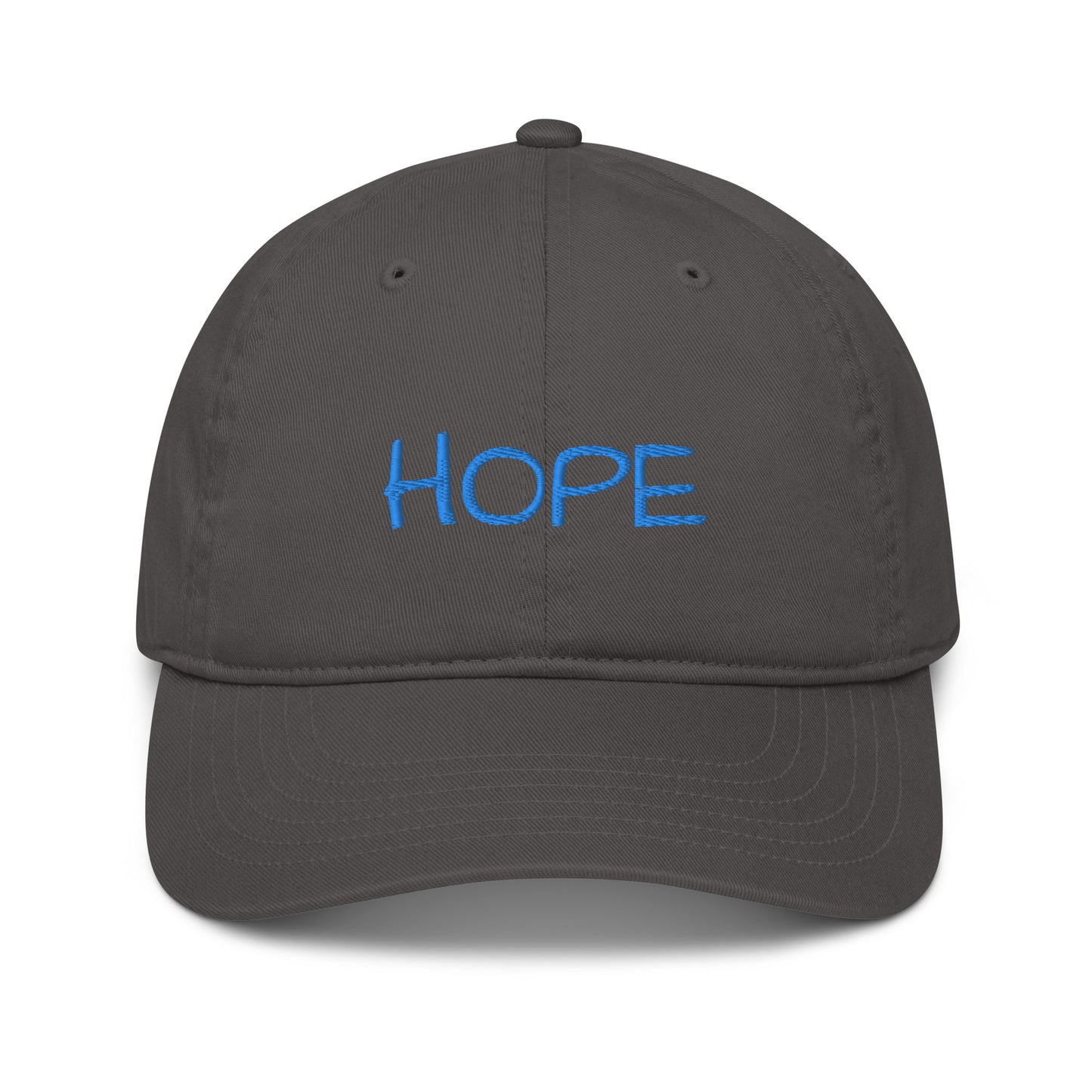 Organic Hope Hat (Blue Font)