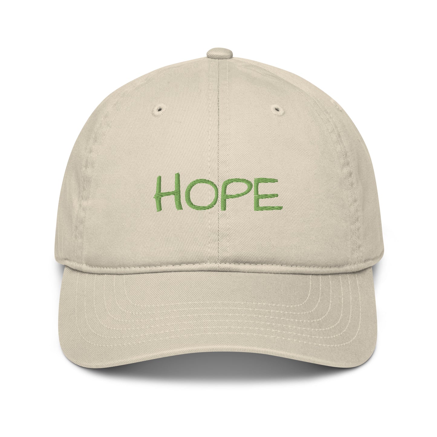 Organic Hope Hat (Green Font)