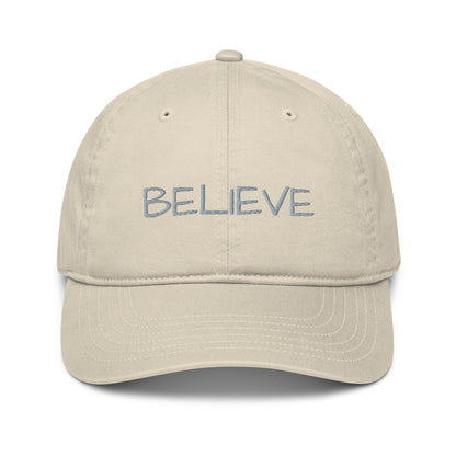 Organic Believe Hat (Grey Font)