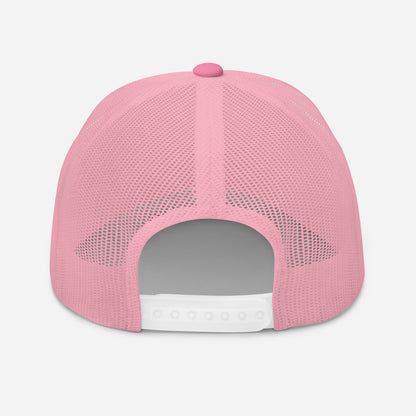 Snap the flock out of it! Trucker Cap (pink font)