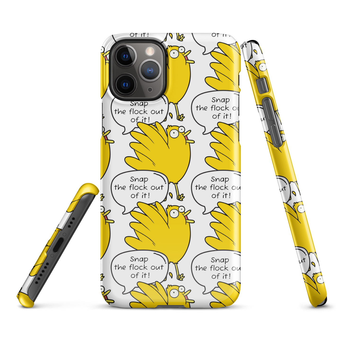 Snap the flock out of it! Snap case for iPhone®