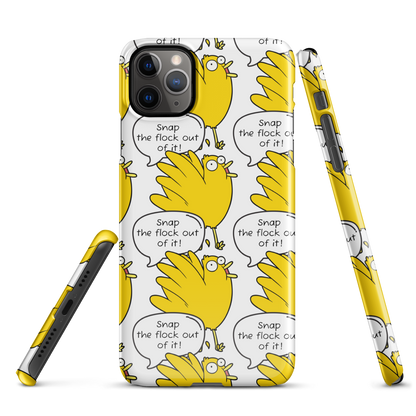 Snap the flock out of it! Snap case for iPhone®