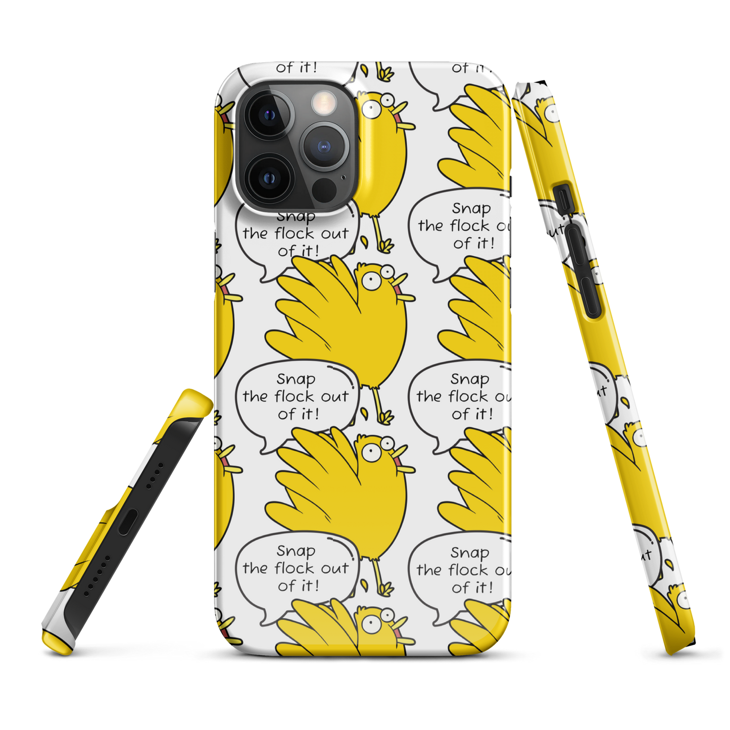 Snap the flock out of it! Snap case for iPhone®