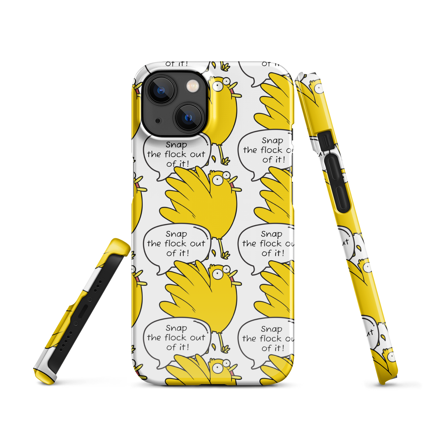 Snap the flock out of it! Snap case for iPhone®