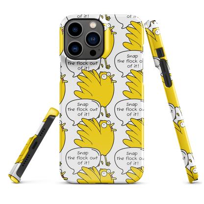 Snap the flock out of it! Snap case for iPhone®