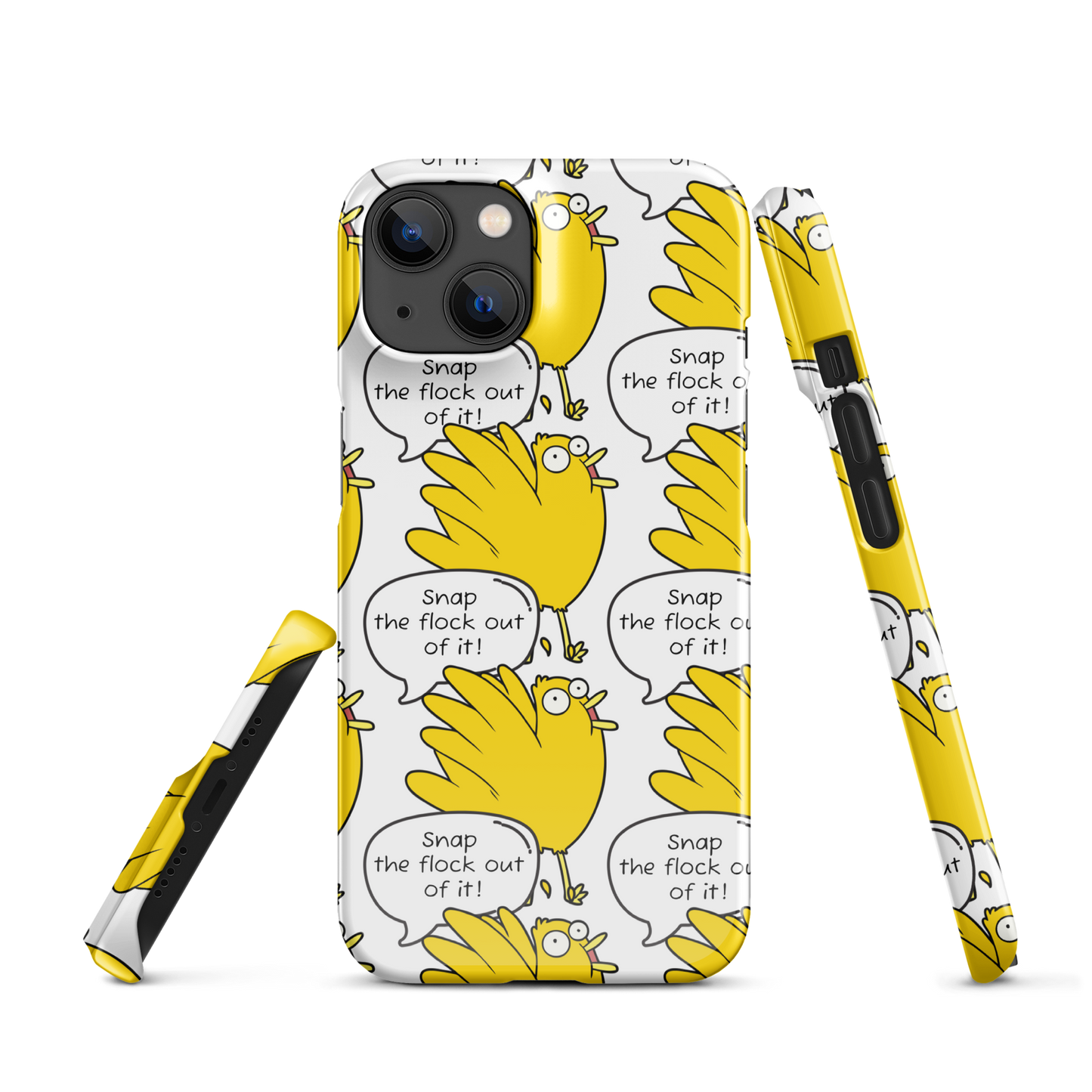 Snap the flock out of it! Snap case for iPhone®