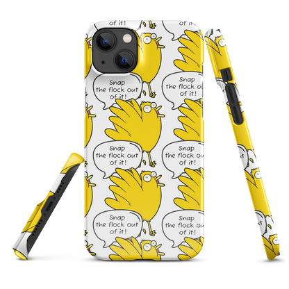 Snap the flock out of it! Snap case for iPhone®