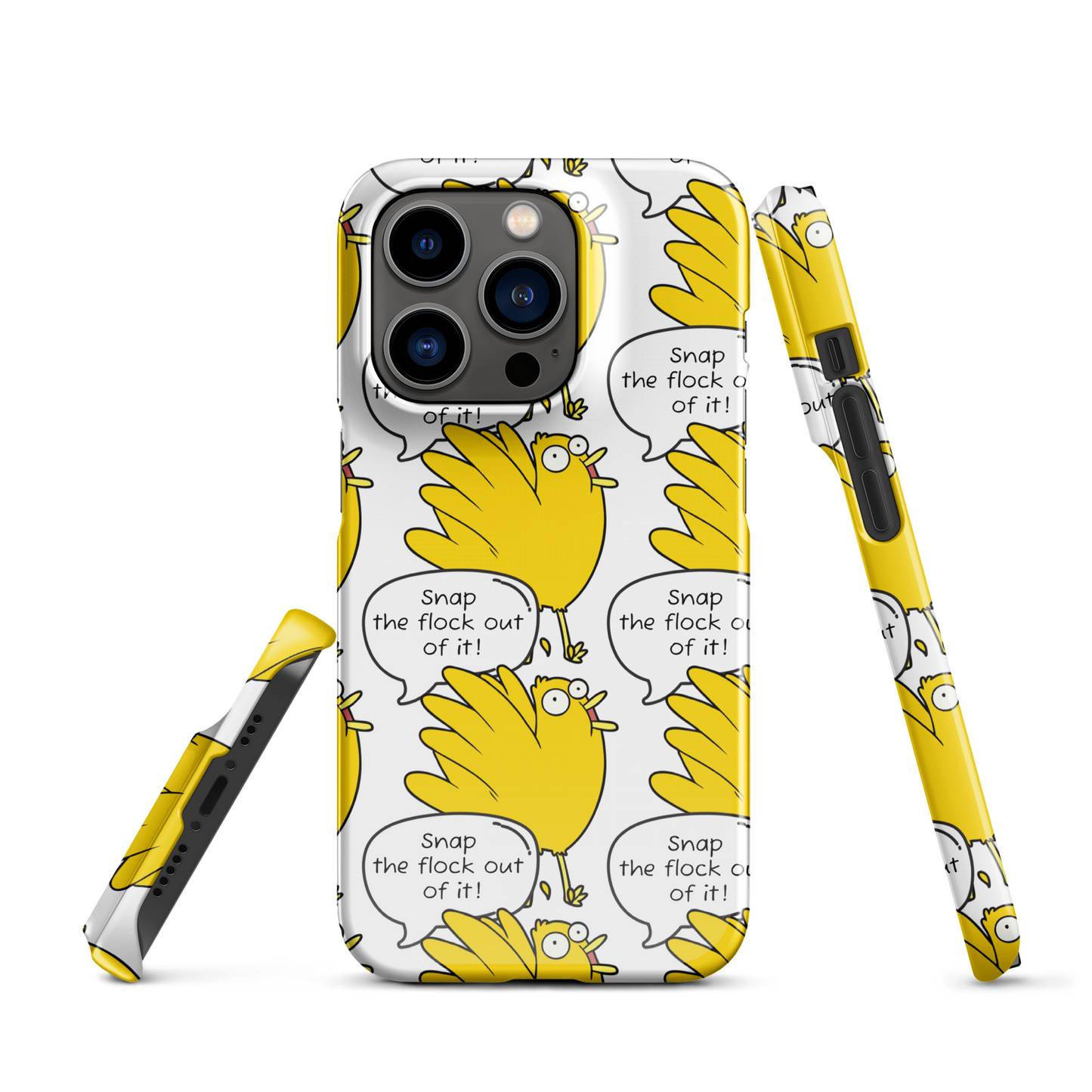 Snap the flock out of it! Snap case for iPhone®