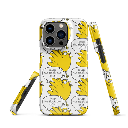 Snap the flock out of it! Snap case for iPhone®