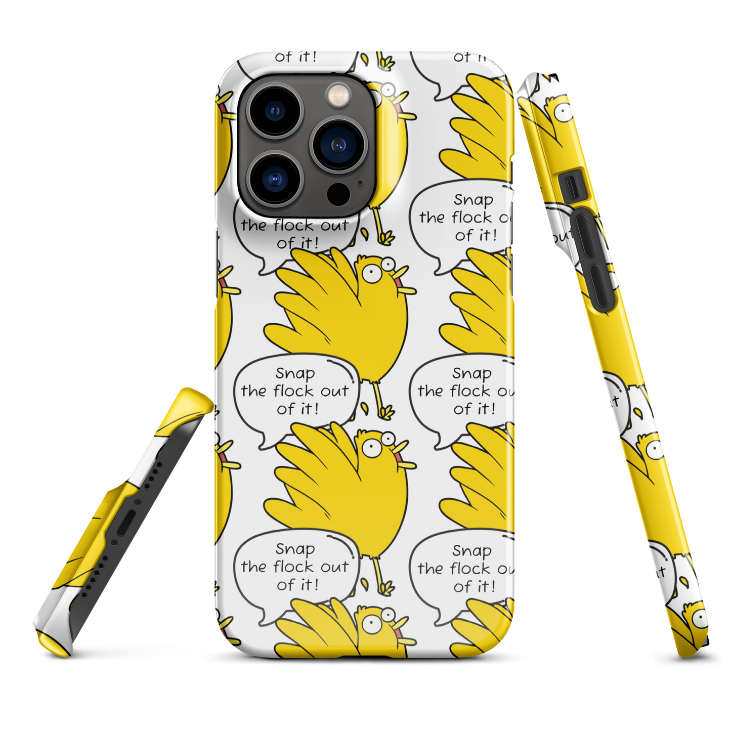 Snap the flock out of it! Snap case for iPhone®