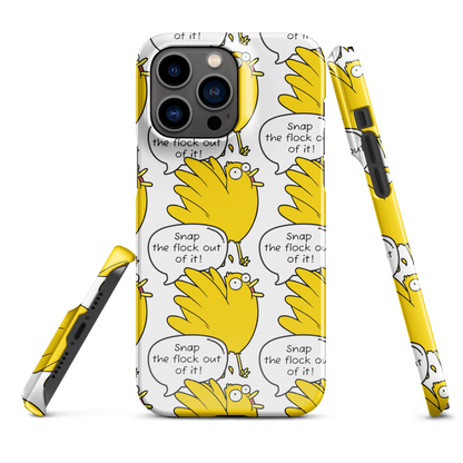 Snap the flock out of it! Snap case for iPhone®