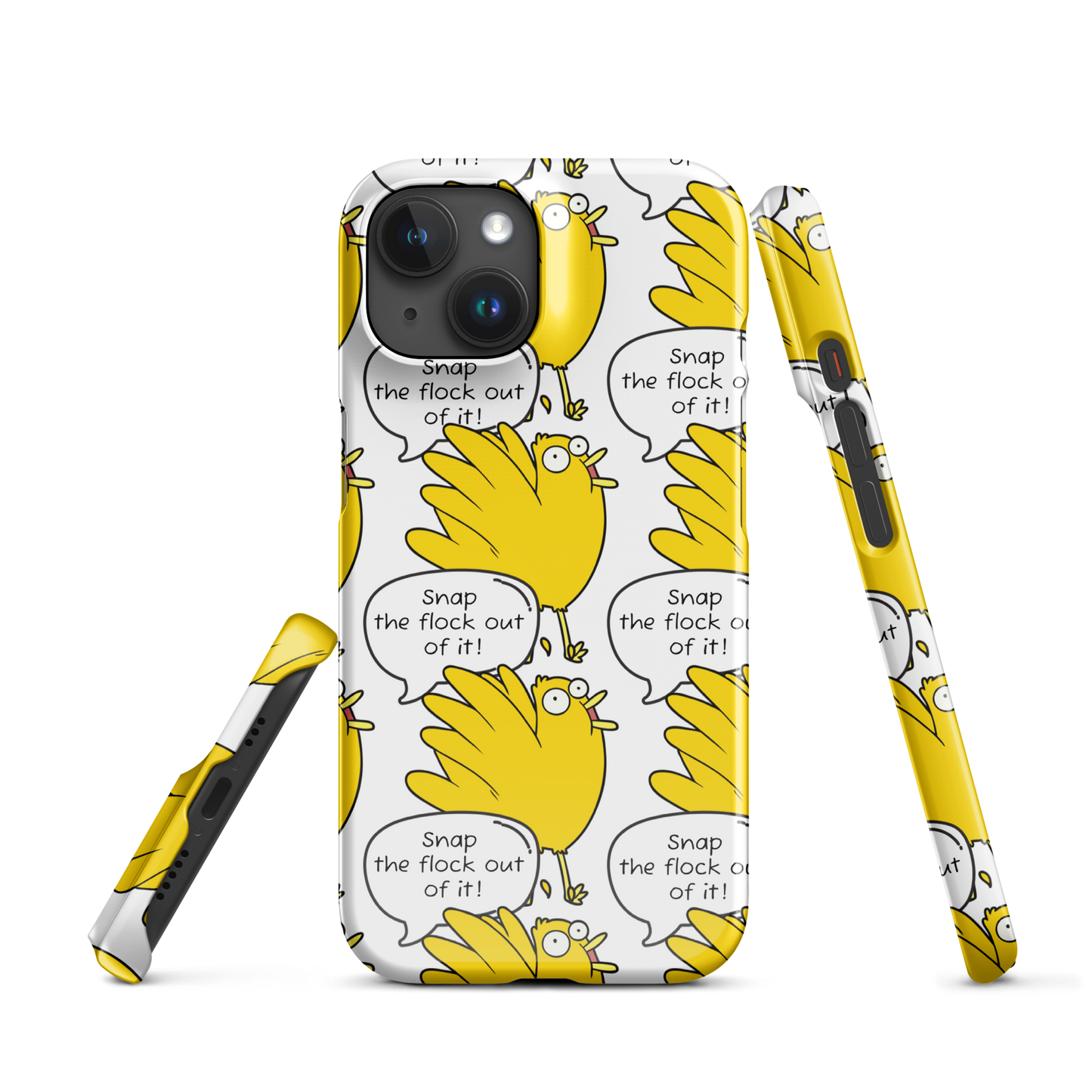 Snap the flock out of it! Snap case for iPhone®