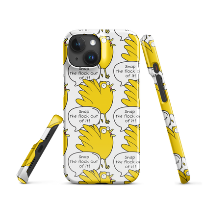 Snap the flock out of it! Snap case for iPhone®