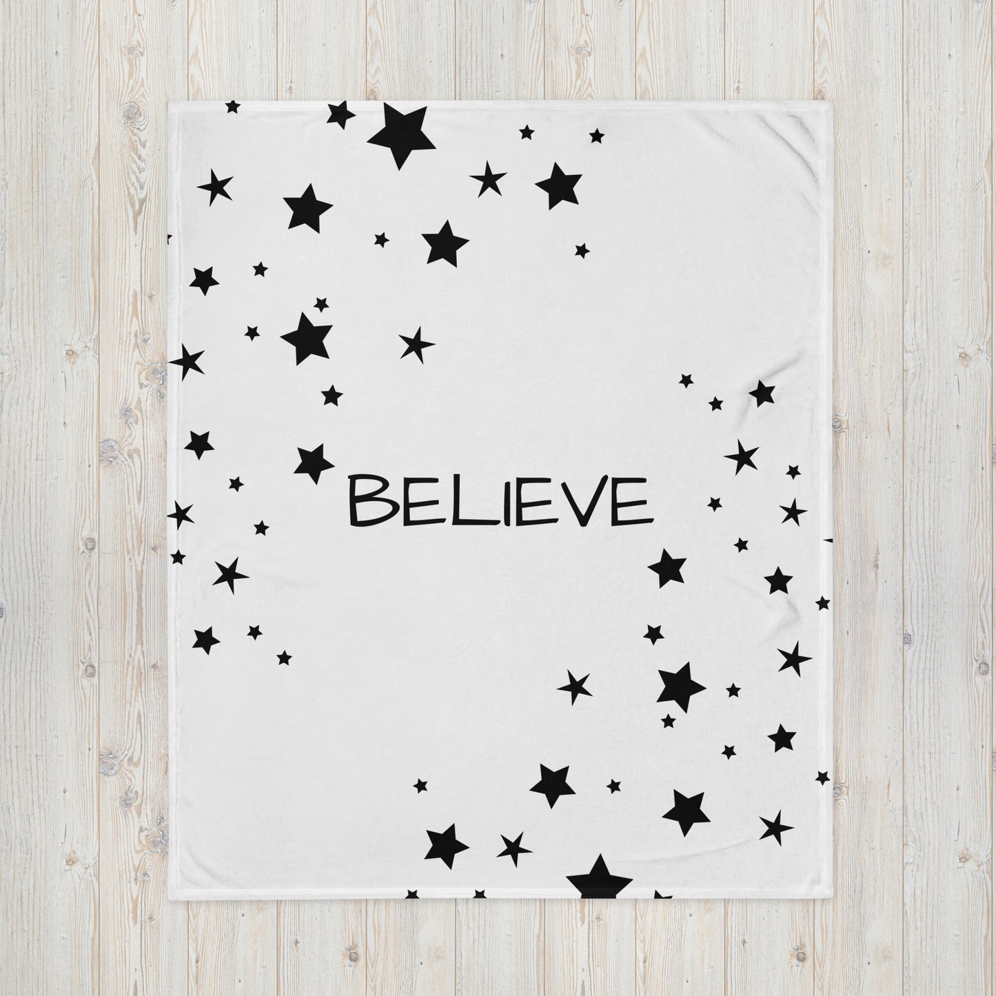 Believe Throw Blanket