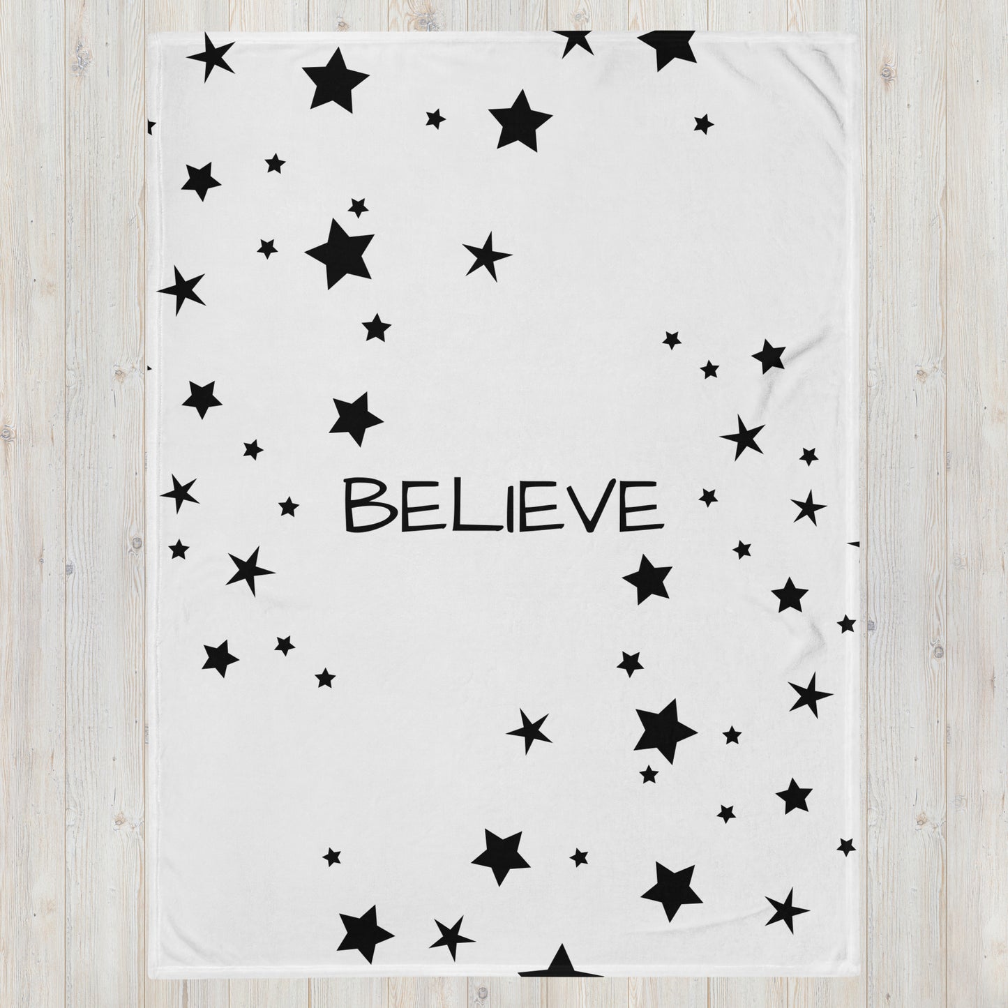 Believe Throw Blanket