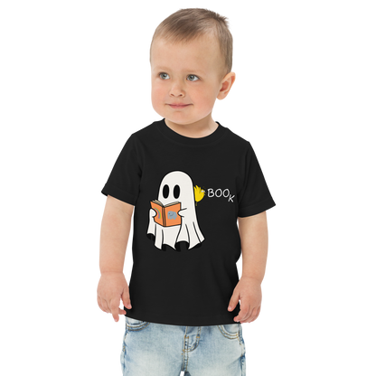 Boo Book Halloween Special Toddler jersey t-shirt