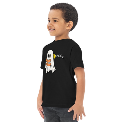 Boo Book Halloween Special Toddler jersey t-shirt