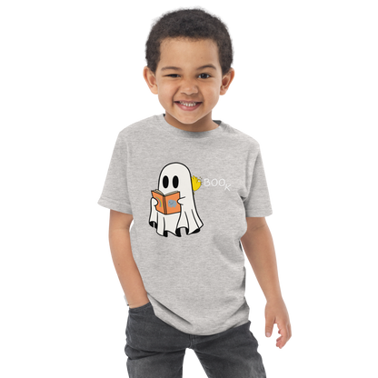 Boo Book Halloween Special Toddler jersey t-shirt