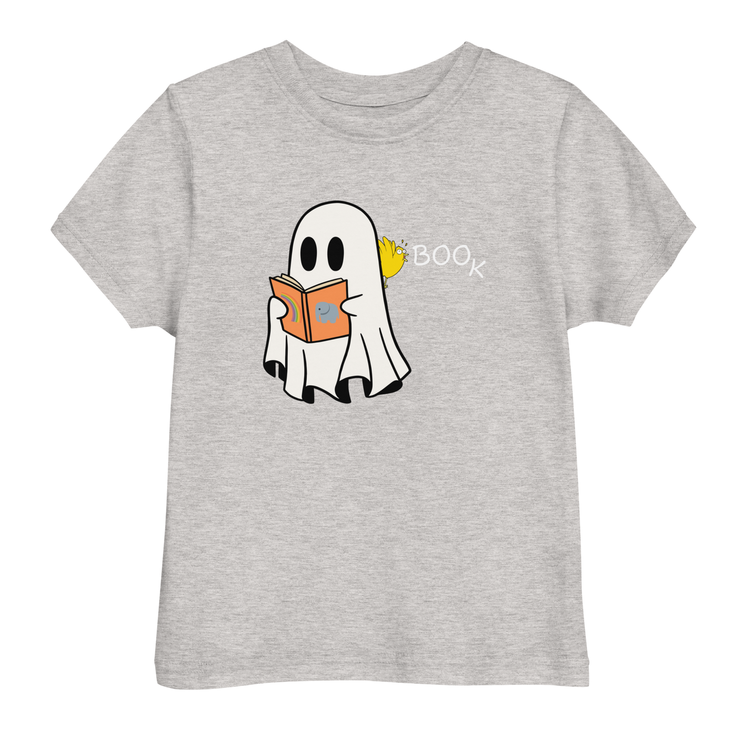 Boo Book Halloween Special Toddler jersey t-shirt