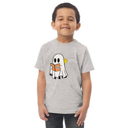 Boo Book Halloween Special Toddler jersey t-shirt