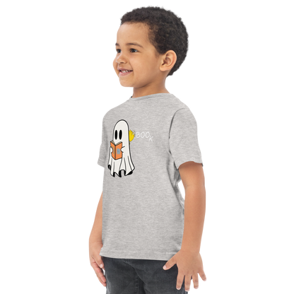 Boo Book Halloween Special Toddler jersey t-shirt