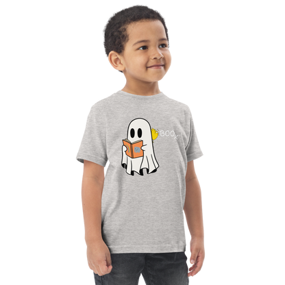 Boo Book Halloween Special Toddler jersey t-shirt