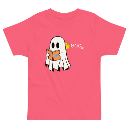 Boo Book Halloween Special Toddler jersey t-shirt