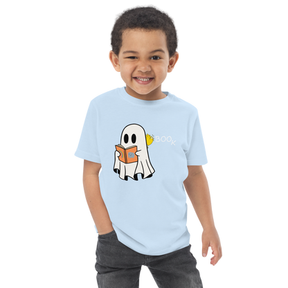 Boo Book Halloween Special Toddler jersey t-shirt