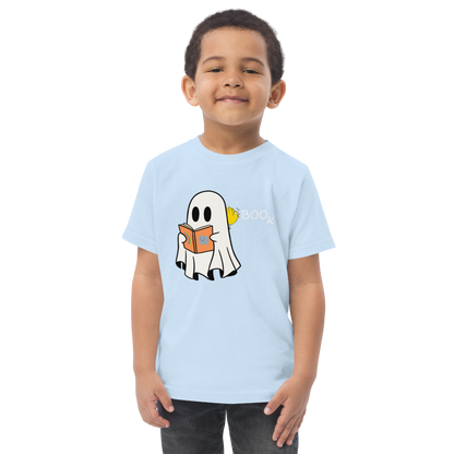 Boo Book Halloween Special Toddler jersey t-shirt