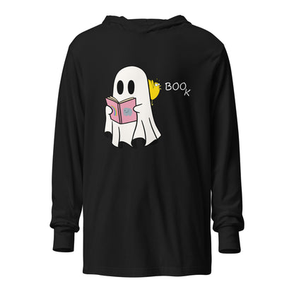 Halloween Special Boo Book Hooded long-sleeve (multi color)