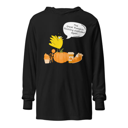 The Great Pumpkin Hooded long-sleeve tee