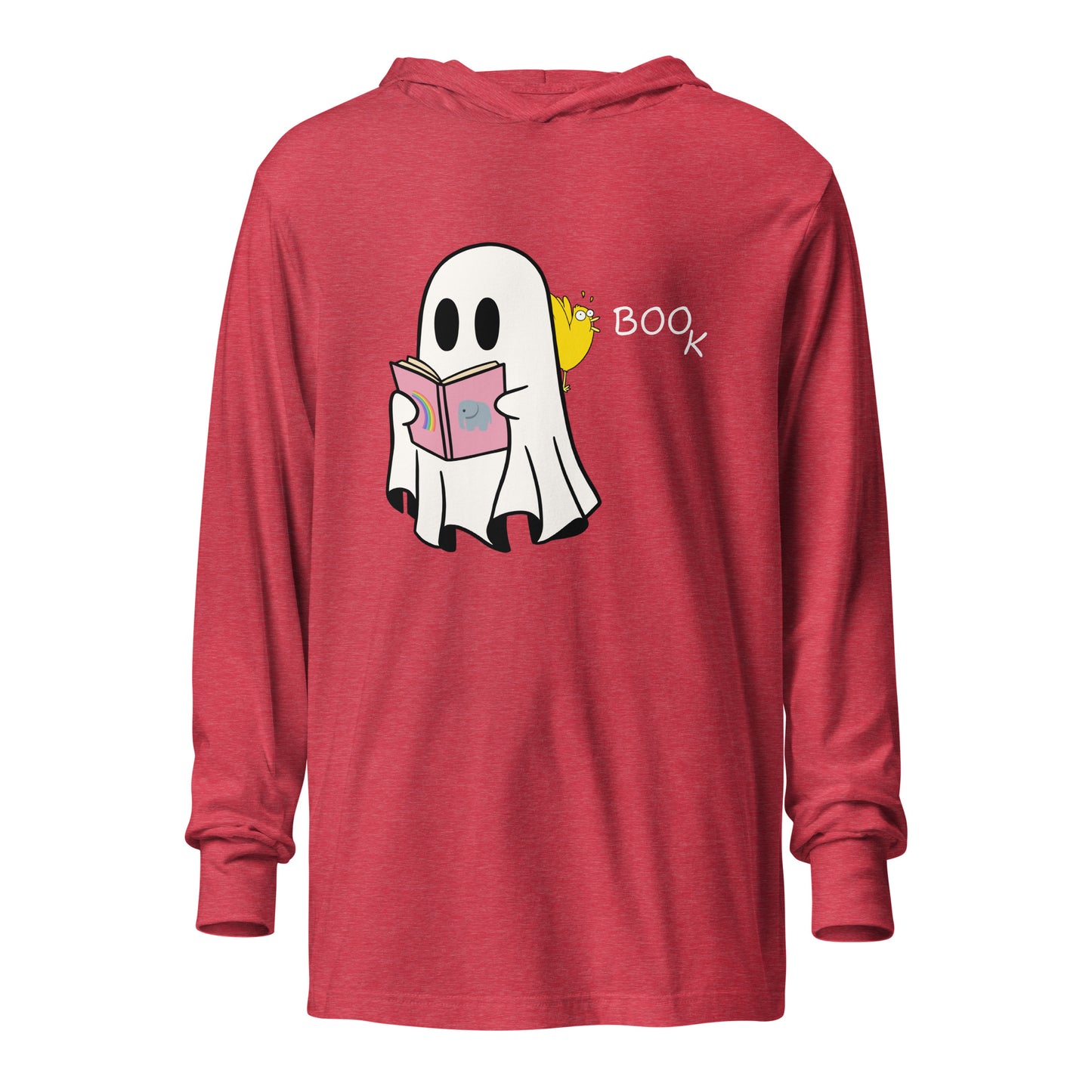 Halloween Special Boo Book Hooded long-sleeve (multi color)