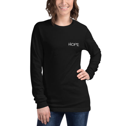 Unisex Long Sleeve This is Your Sign Hope Tee