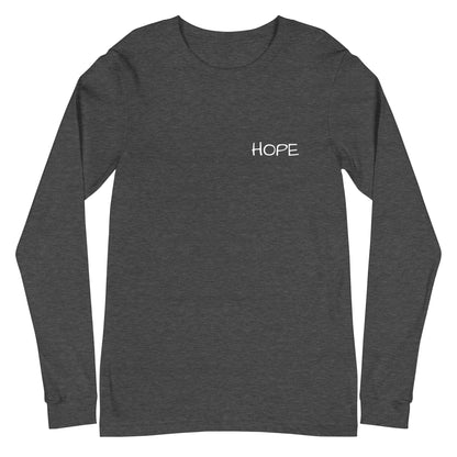 Unisex Long Sleeve HOPE Tee - This is Your Sign (balloon)