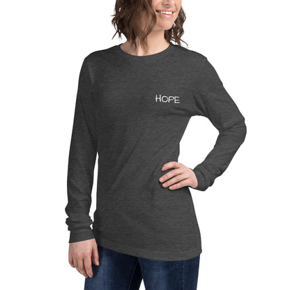 Unisex Long Sleeve This is Your Sign Hope Tee