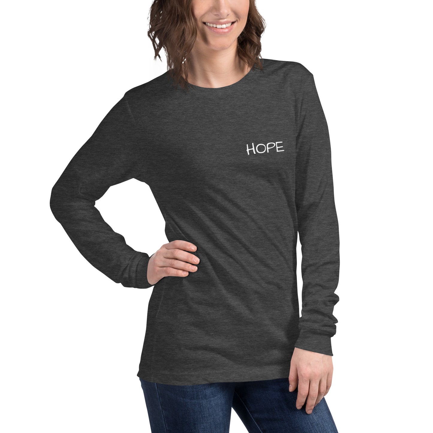 Unisex Long Sleeve HOPE Tee - This is Your Sign (balloon)