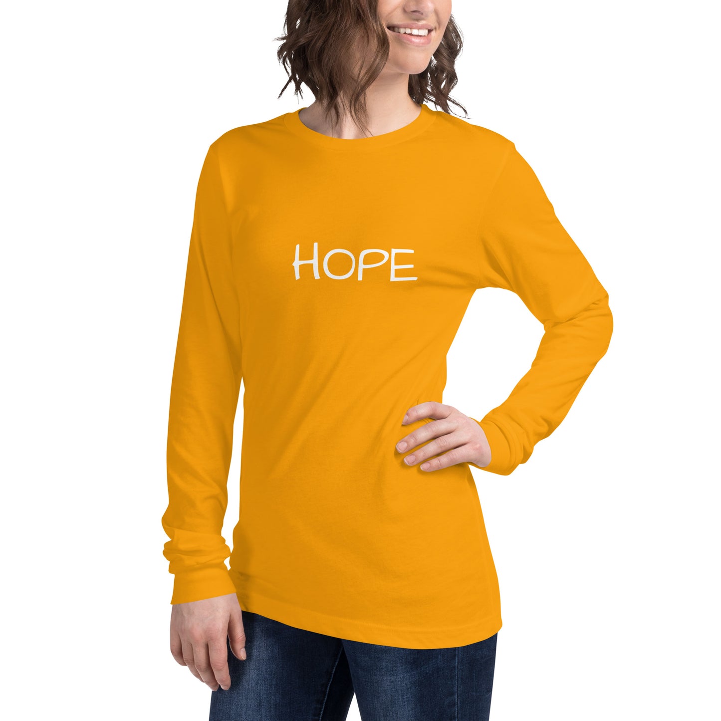 Unisex Long Sleeve Hope Tee (w/out balloon)