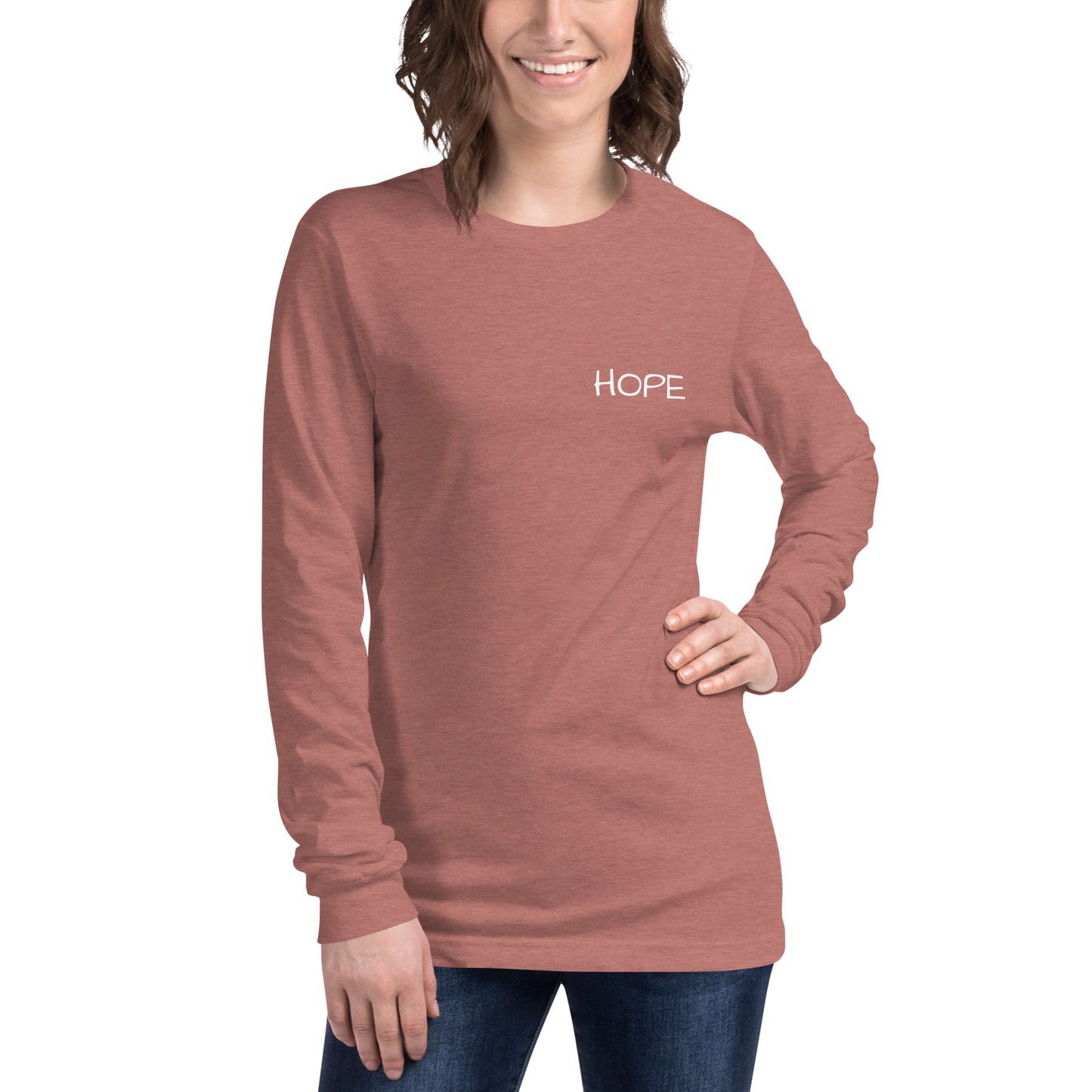 Unisex Long Sleeve This is Your Sign Hope Tee